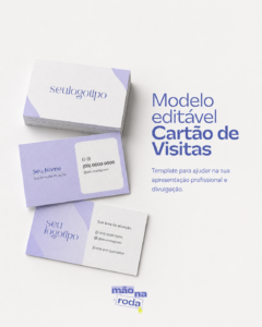 Cartão de visitas para profissionalizar seu negócio