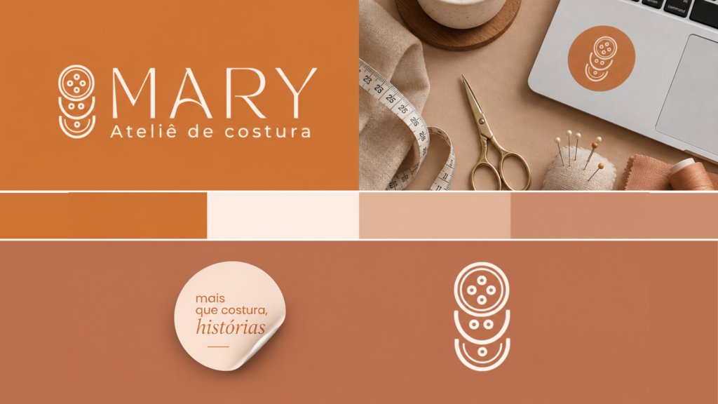 Identidade Visual - Atelie de costura